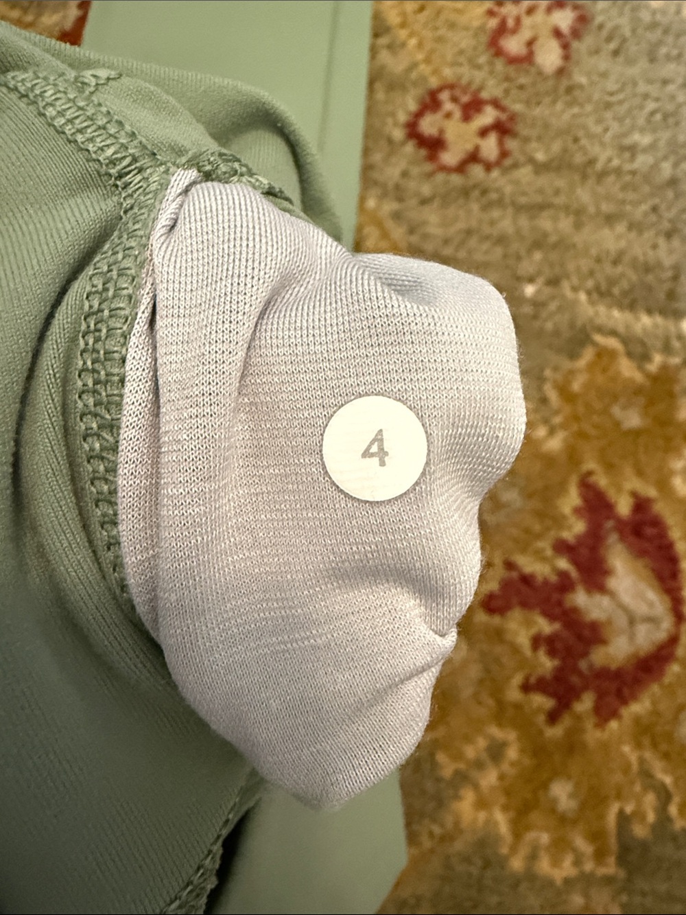 Lululemon High-Rise Leggings, Sage Green, size 4 - Picture 2 of 9
